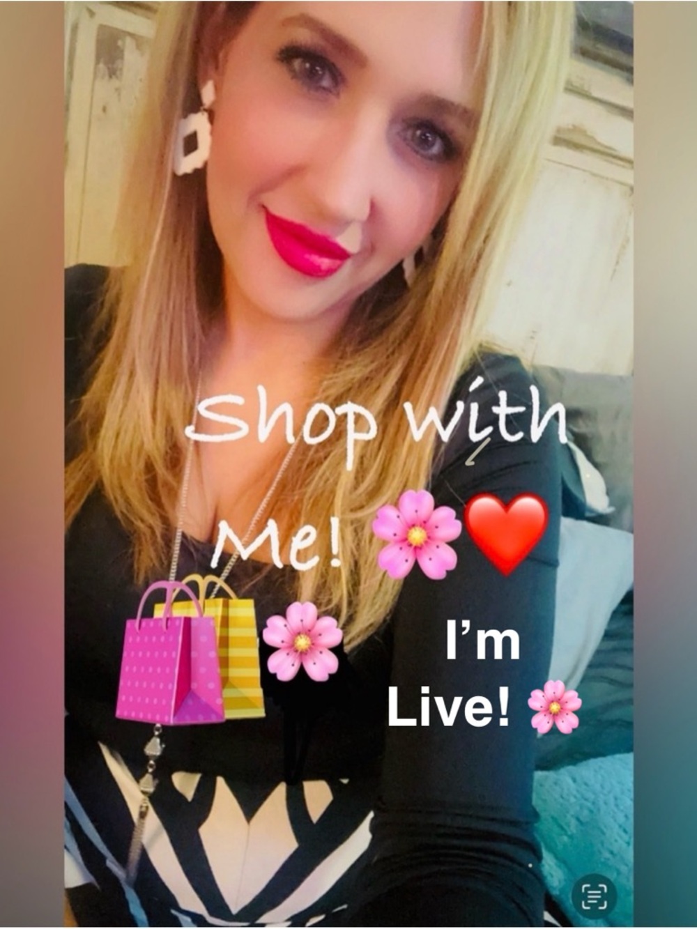 Live Show Flyer ✨🩷Little bits of everything! ❤️🌸❤️🌸❤️🌸❤️🌸 Come Shop With Me! 🥰🌸